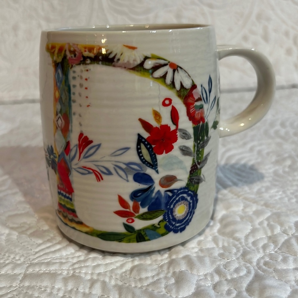 Starla Halfmann Anthropologie‎ D Ceramic Mug